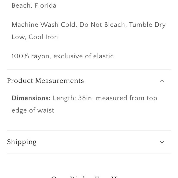 NATURAL LIFE Colorful Floral Maxi Skirt - Picture 8 of 8